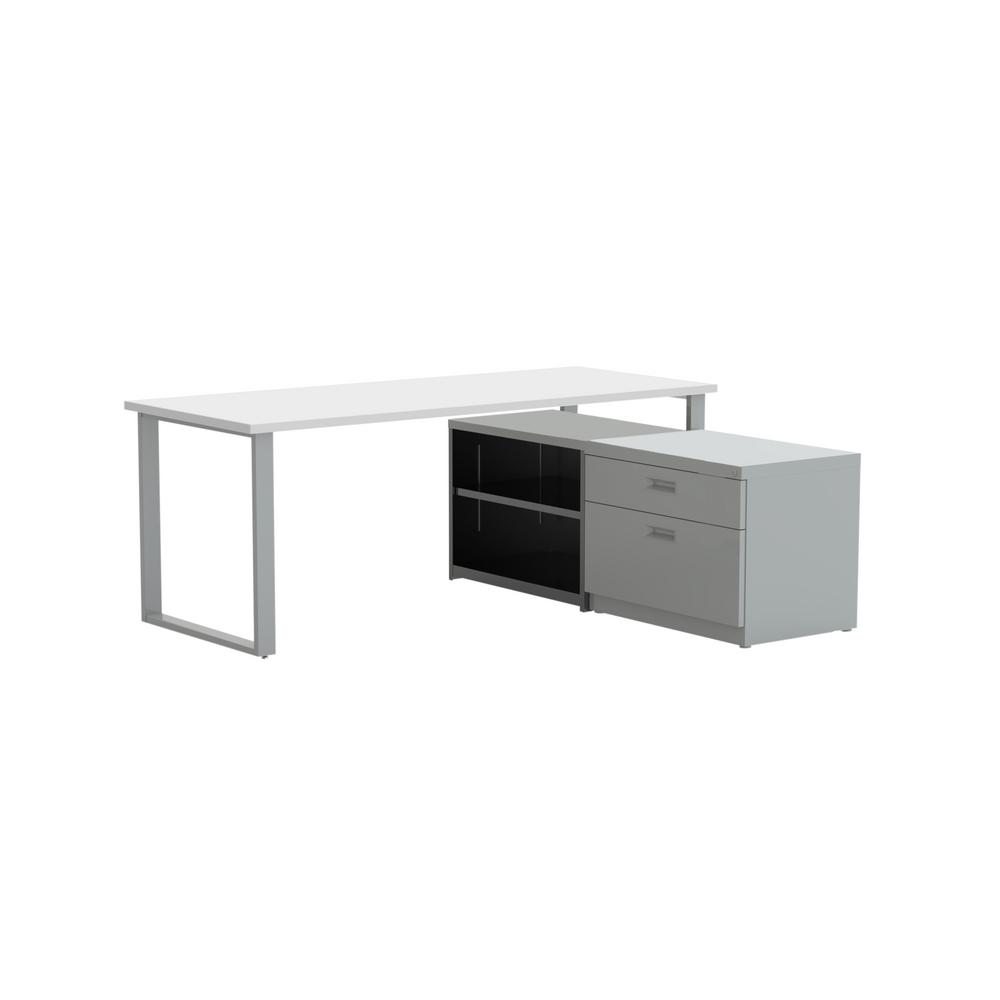 Marvel Aire White Laminate And Silver 72 In X 30 Marvel Aire White Laminate