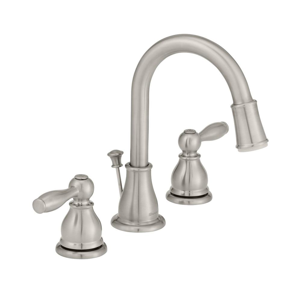 Nickel Led Lighted Glacier Bay Bathroom Sink Faucets
