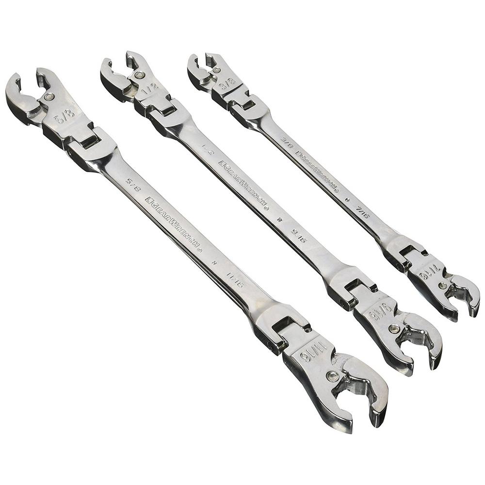 Husky SAE Quad Drive Ratcheting Wrench Set (2Piece)HQRRW2PCSAE The