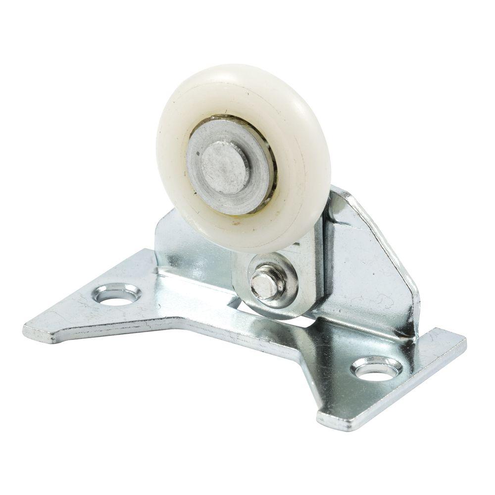 Prime Line Pocket Door Top Roller Assembly 1 1 4 In Nylon Ball Bearing 1 3 8 In X 2 1 2 In Adjustable Mounting Bracket