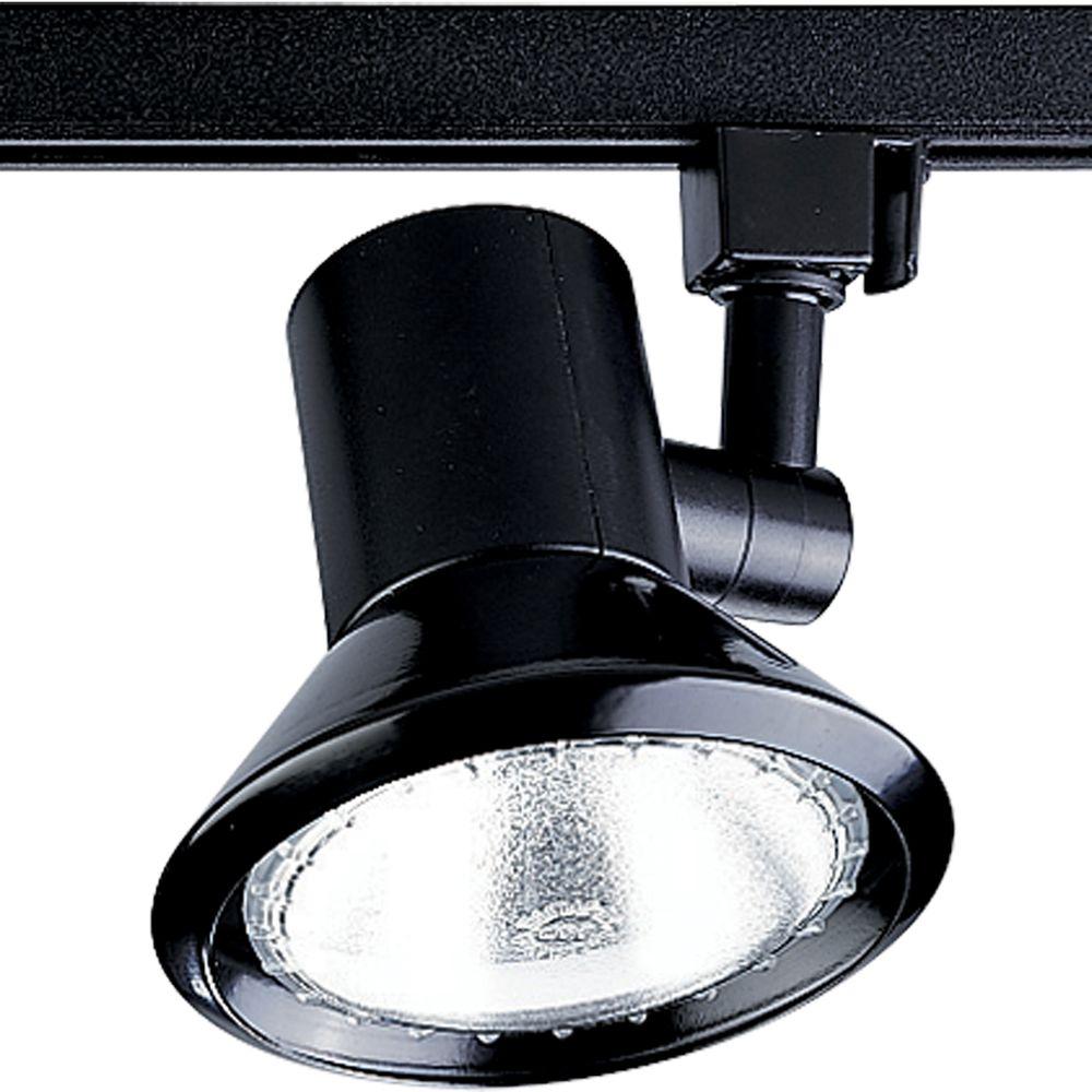 Progress Lighting Alpha Trak Collection Black 1 Light Track Head Progress Lighting Alpha Trak Collection Black 1 Light Track Head