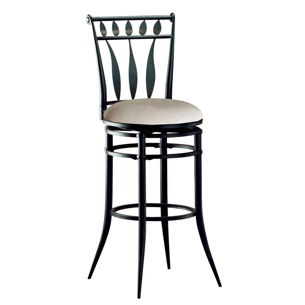 Hilale Furniture Hudson 30 In Black Swivel Bar Stool 4506 830hj Hilale Furniture Hudson 30 In Black Swivel Bar Stool