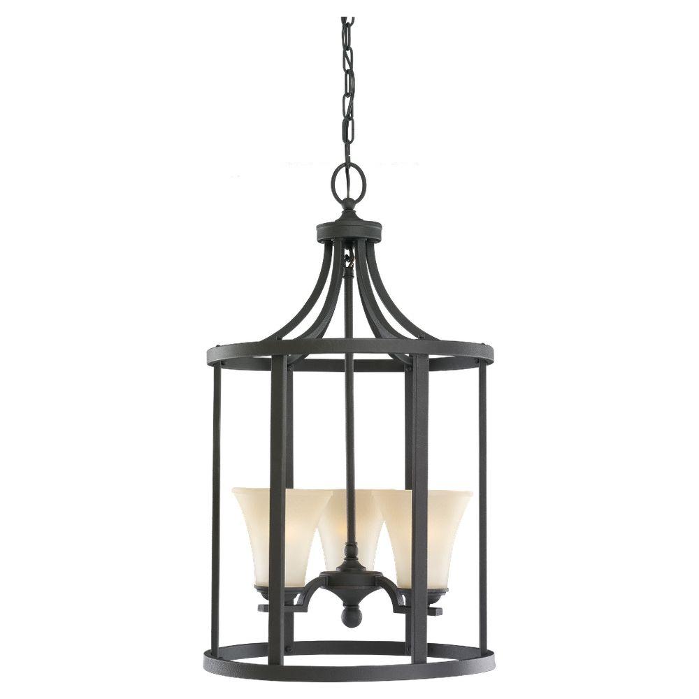 Sea Gull Lighting Somerton 3 Light Blacksmith Hall Foyer Sea Gull Lighting Somerton 3 Light Blacksmith Hall Foyer