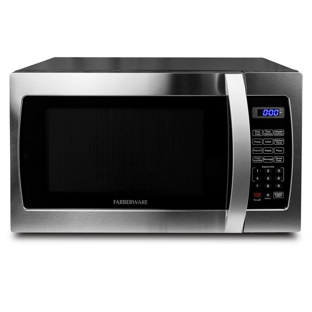 Farberware Professional 1 3 Cu Ft 1000 Watt Countertop Microwave