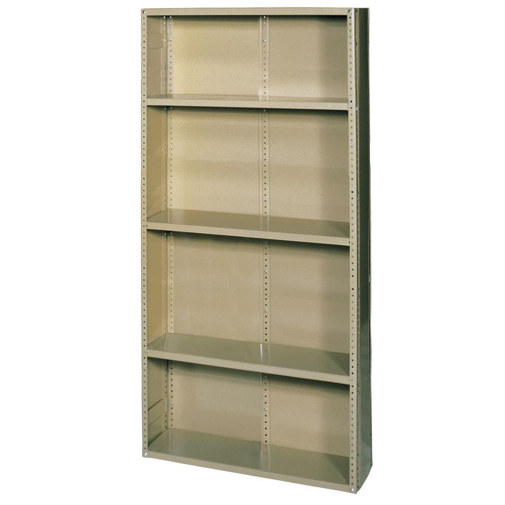 Edsal 75 in. H x 36 in. W x 24 in. D 5Shelf Commercial Grade Closed