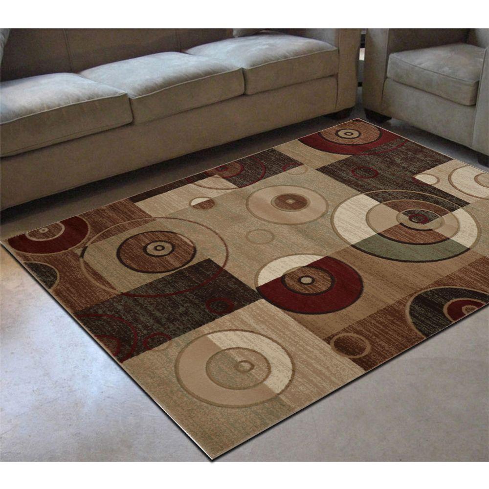 Home Dynamix Tribeca Multi 7 ft. 10 in. x 10 ft. 6 in. Indoor Area Rug