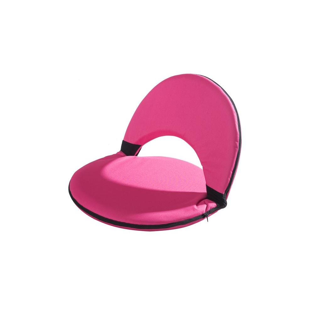 Sunjoy Adjustable Bright Pink Outdoor Lounge Chair Cushion-110217002-F - The Home Depot