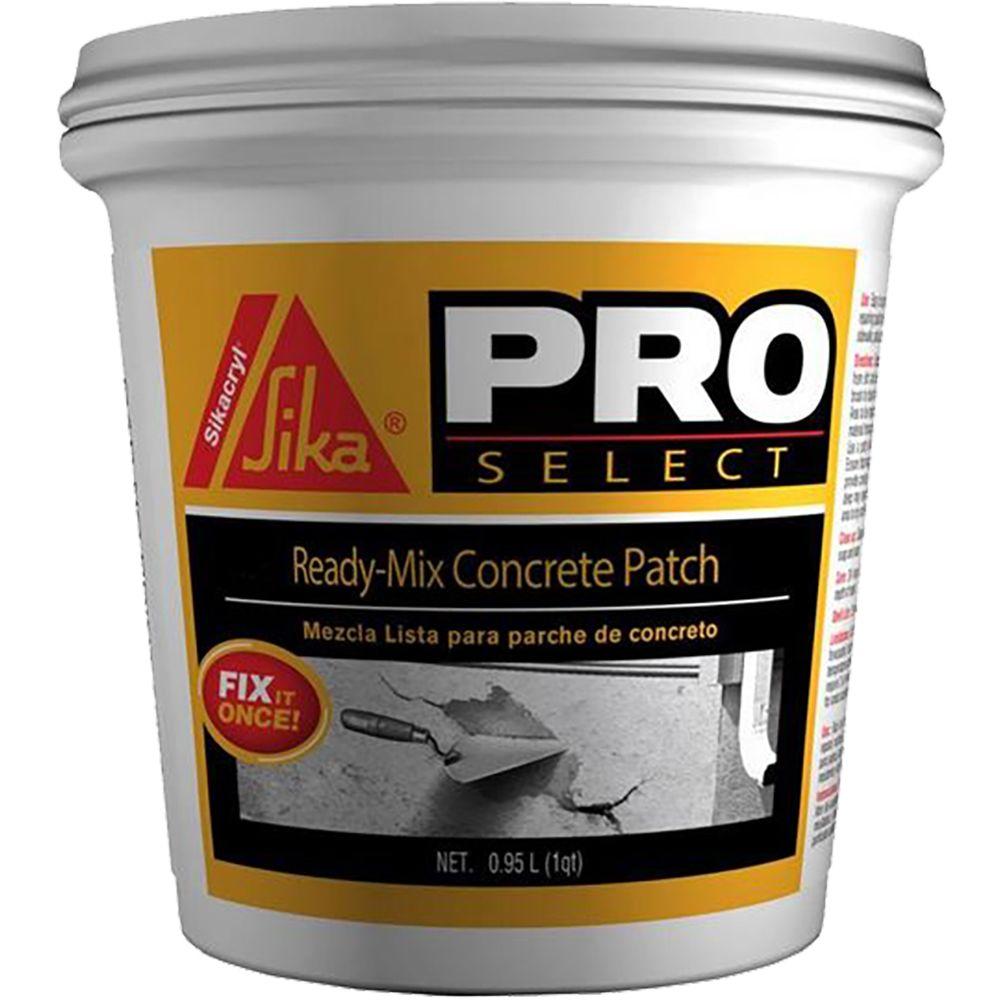 Sika 1 Qt Cryl Ready Mixed Concrete Patch 221070 The Home Depot Sika 1 Qt Cryl Ready Mixed Concrete Patch