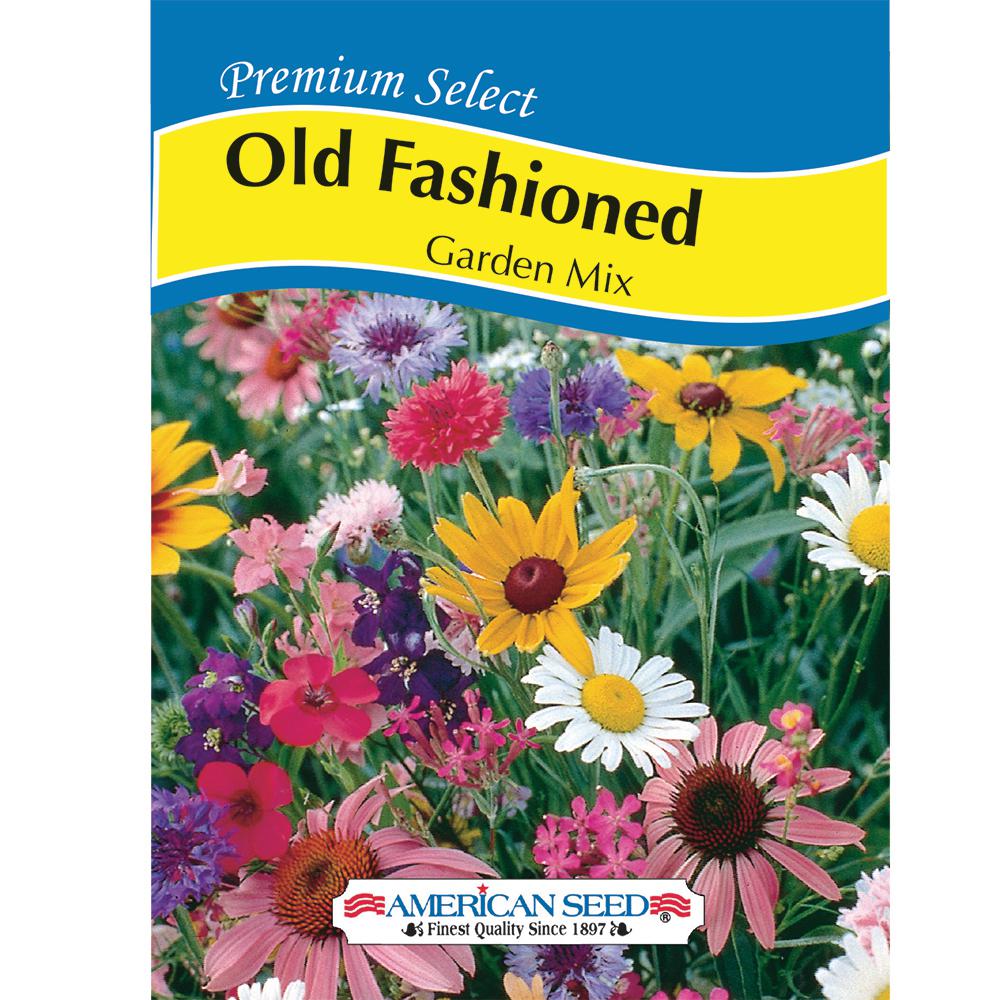 american seed old fashioned garden mix am seed