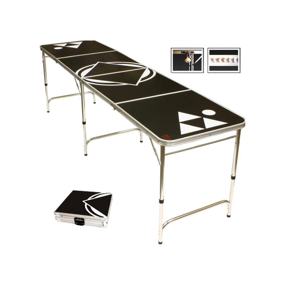 Red Cup Pong 8 Ft Beer Table Lightweight And Portable With Red Cup Pong 8 Ft Beer Table Lightweight And Portable With Carrying Handles