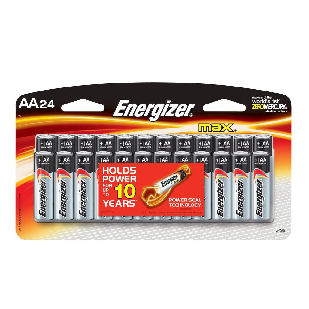 aa lithium batteries 24 pack