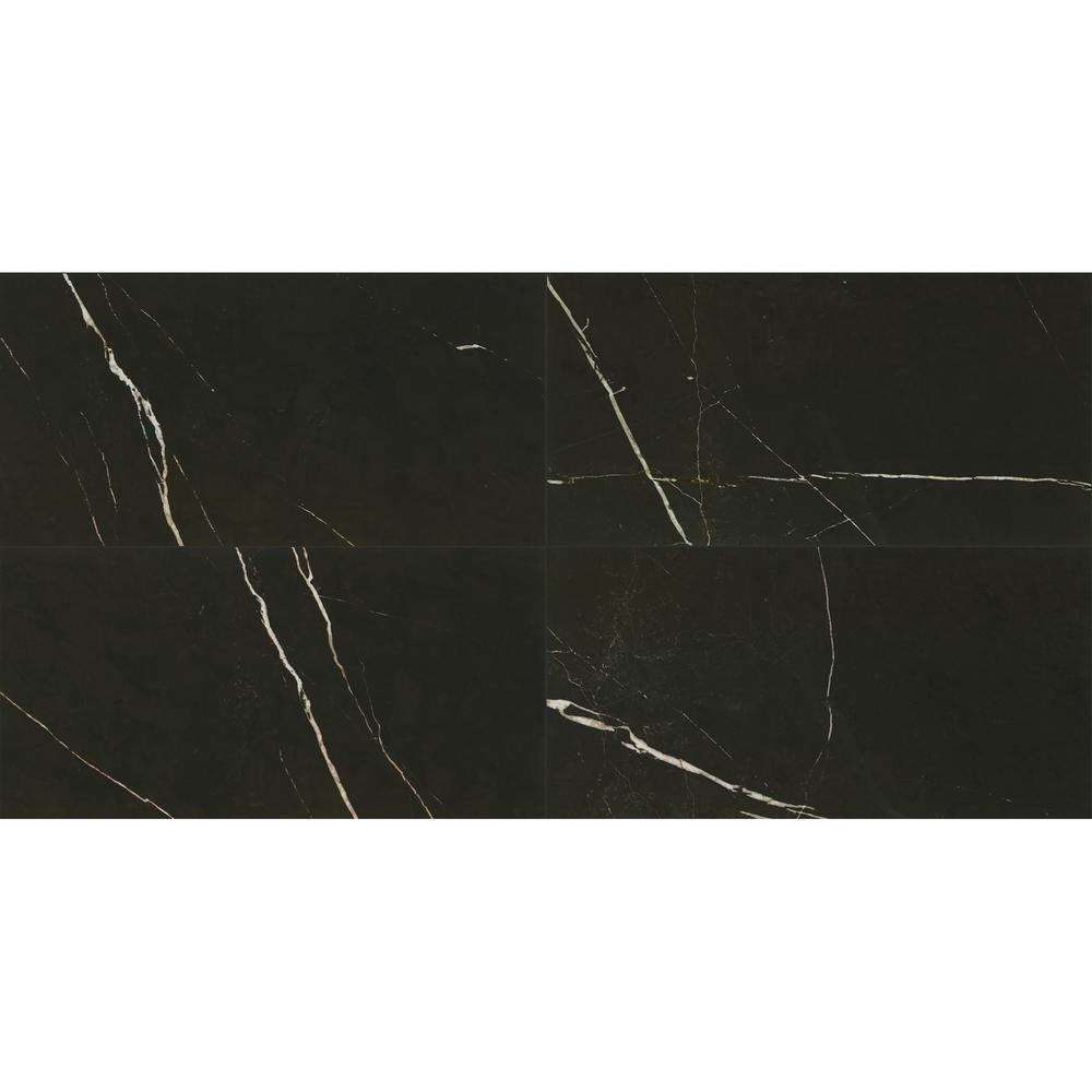 Daltile Marble View Black Matte 12 In X 24 Color Marble View Black Matte 12 In X 24 Color Porcelain Floor And Wall Tile 15 Sq Ft Case