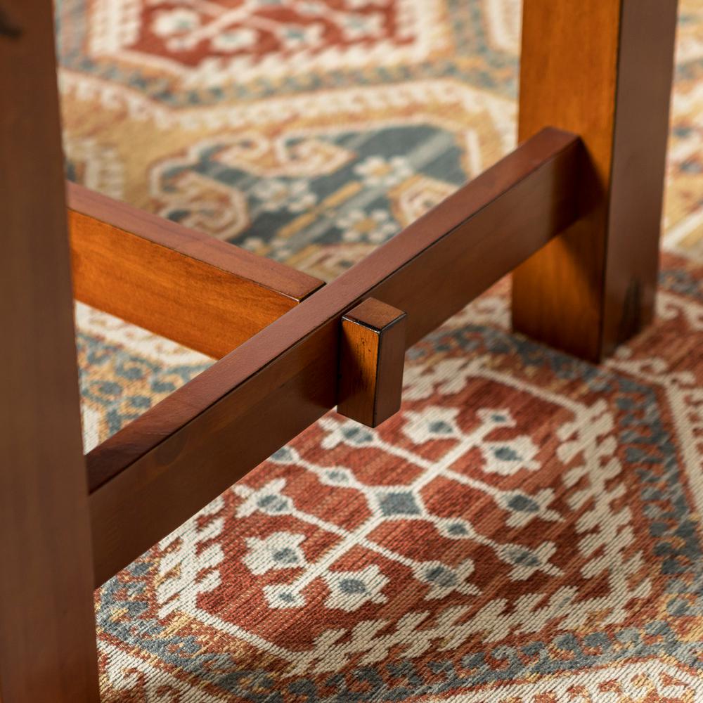 Walker Edison Furniture Company Huntsman Dark Oak Extendable Dining