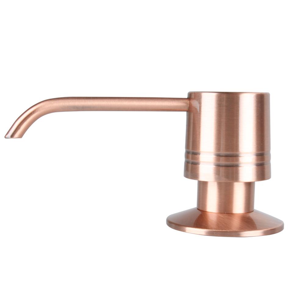 kitchen sink copper soap dispenser