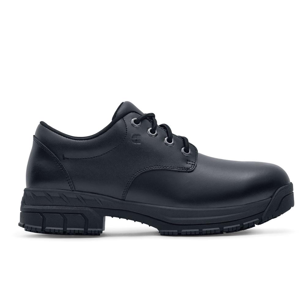 mens black oxford work shoes