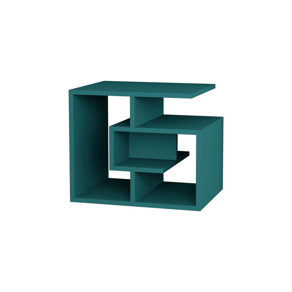 Ada Home Decor Briscoe Turquoise Modern Side Table Dcrs2018 The Ada Home Decor Briscoe Turquoise Modern Side Table