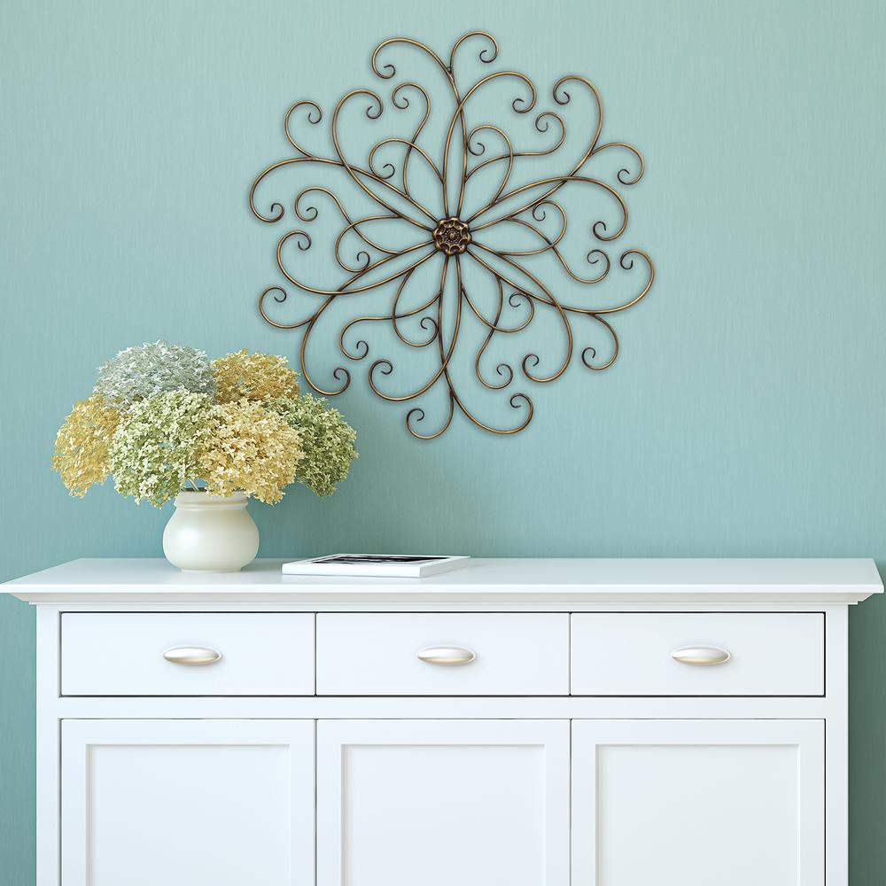 Stratton Home Decor Clic Medallion Wall Shd0200 The Stratton Home Decor Clic Medallion Wall