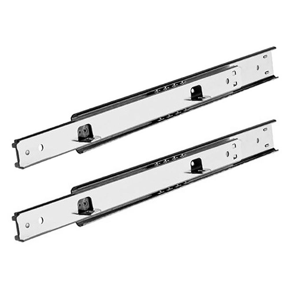 22 in. 2-Way Travel Ball Bearing Drawer Slide Set (1-Pair) 22 in. 2-Way Travel Ball Bearing Drawer Slide Set (1-Pair)