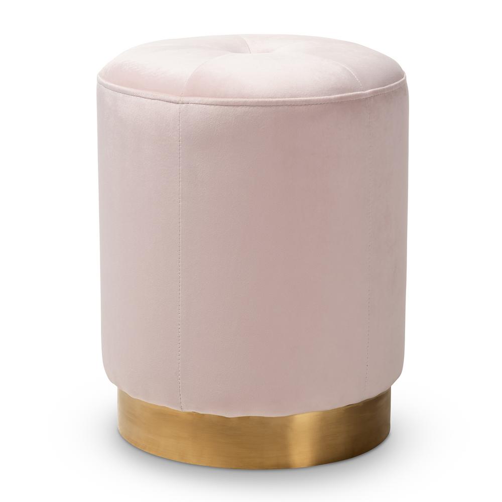 Baxton Studio Ottomans Living Room Furniture The Home Depot   Pink And Gold Baxton Studio Ottomans 152 9260 Hd 64 400 Compressed 