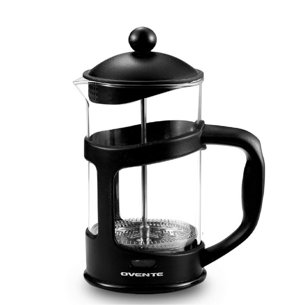 Ovente Electric Coffee Bean Grinder and French Press CG225B + FPT34B