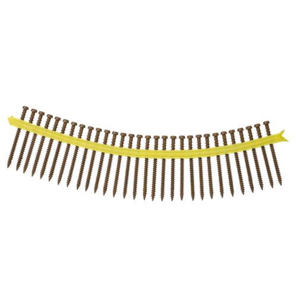 Simpson Strong-Tie DCU234BR05R350 #10 x 2-3//4/" Hand-Drive Composite Deck Screw