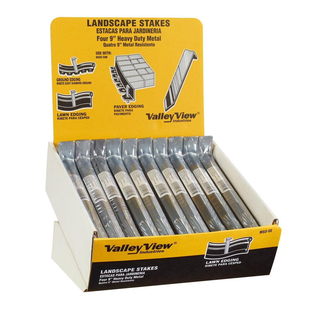 Valley View Industries 9 5 In X 1 In X 0 13 Ft Metal Stakes 4