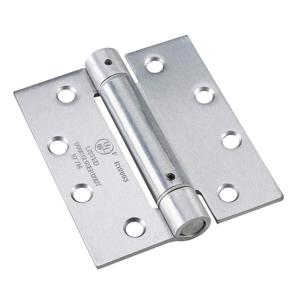 Onward 41/2 in. Full Mortise Adjustable Spring Hinge5823BCB1 The