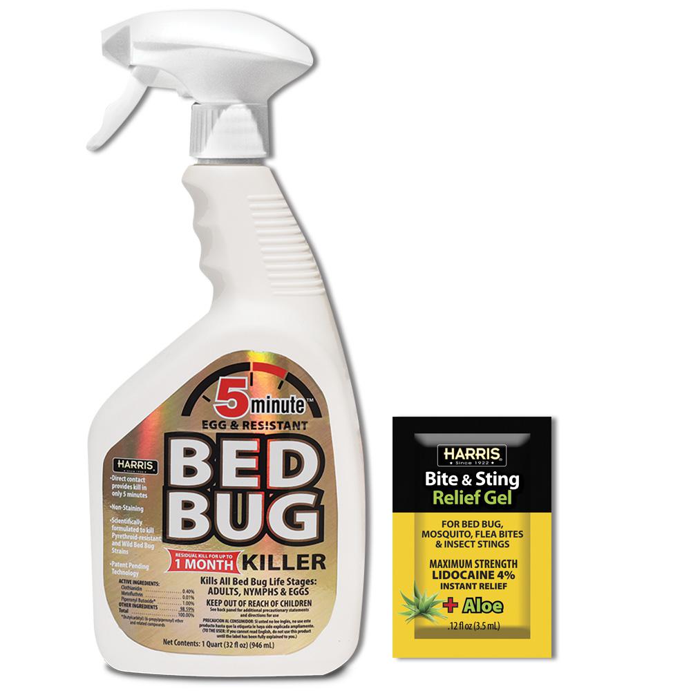 Harris 5 Gal. ReadyToUse Egg Kill and Resistant Bed Bug Killer with 332 oz. Professional
