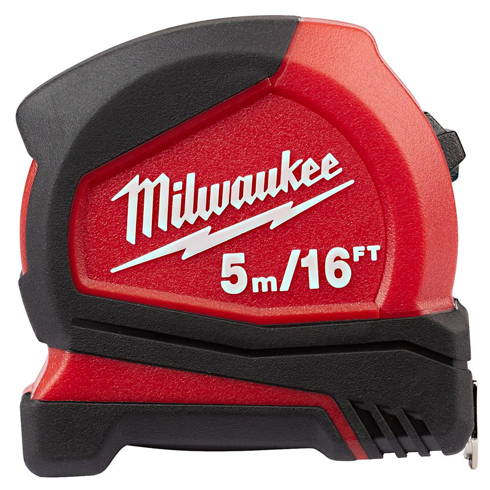 Milwaukee 5 m/16 ft. Compact Tape Measure48226617 The Home Depot