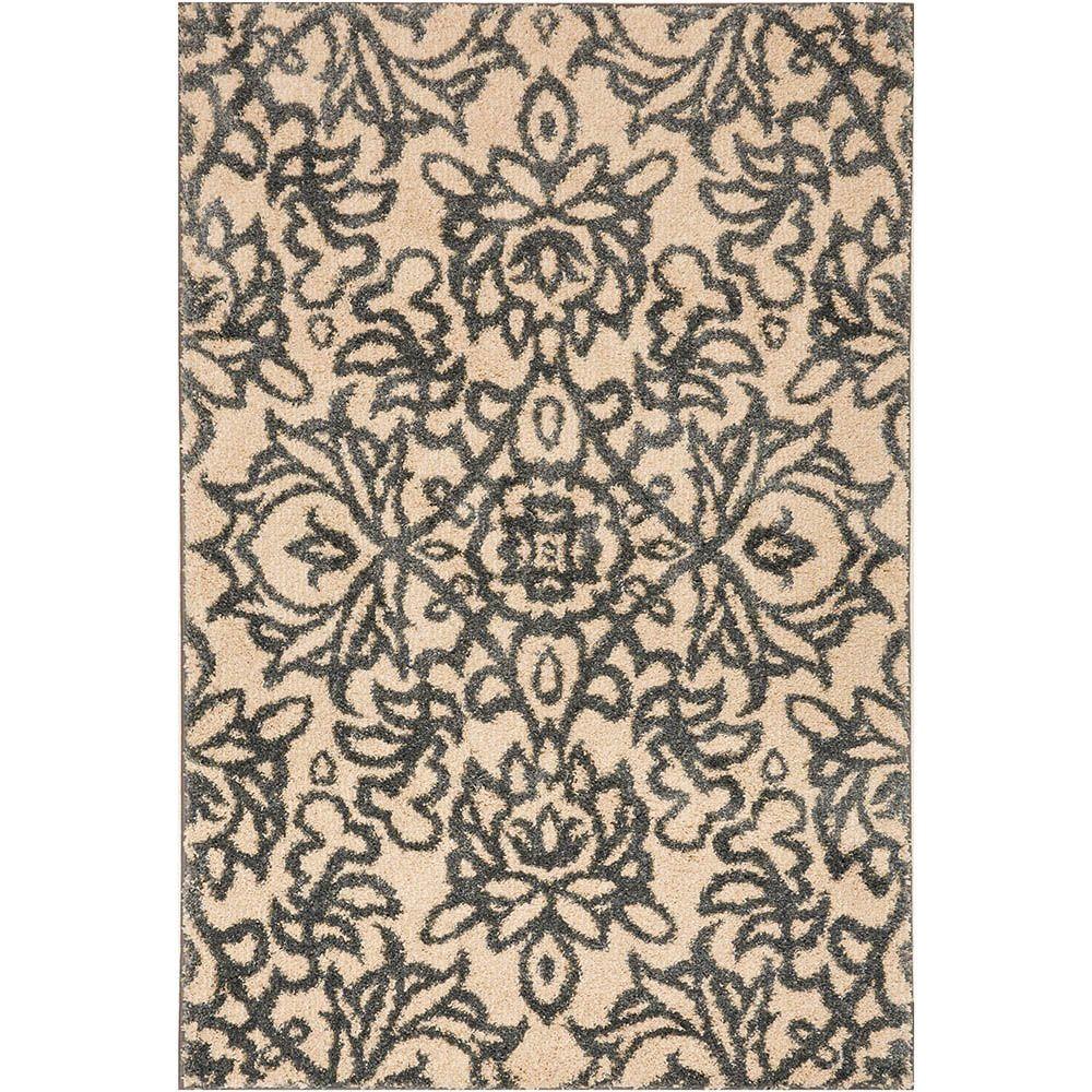 Mohawk Home Spokane Abyss Blue 10 Ft X 14 Indoor Area Rug