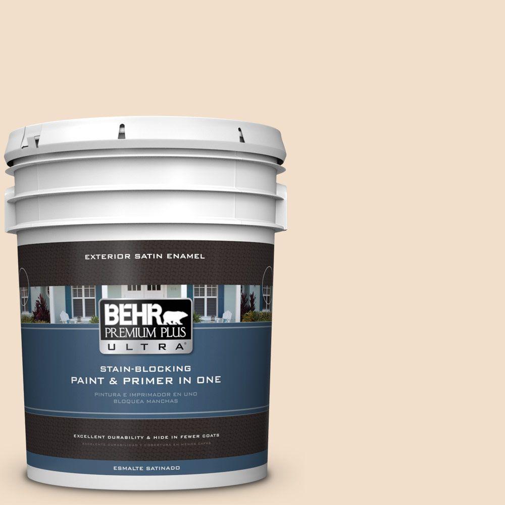BEHR Premium Plus Ultra 5gal. ORW2 So Much Fawn Satin BEHR Premium Plus Ultra 5gal. ORW2 So Much Fawn Satin