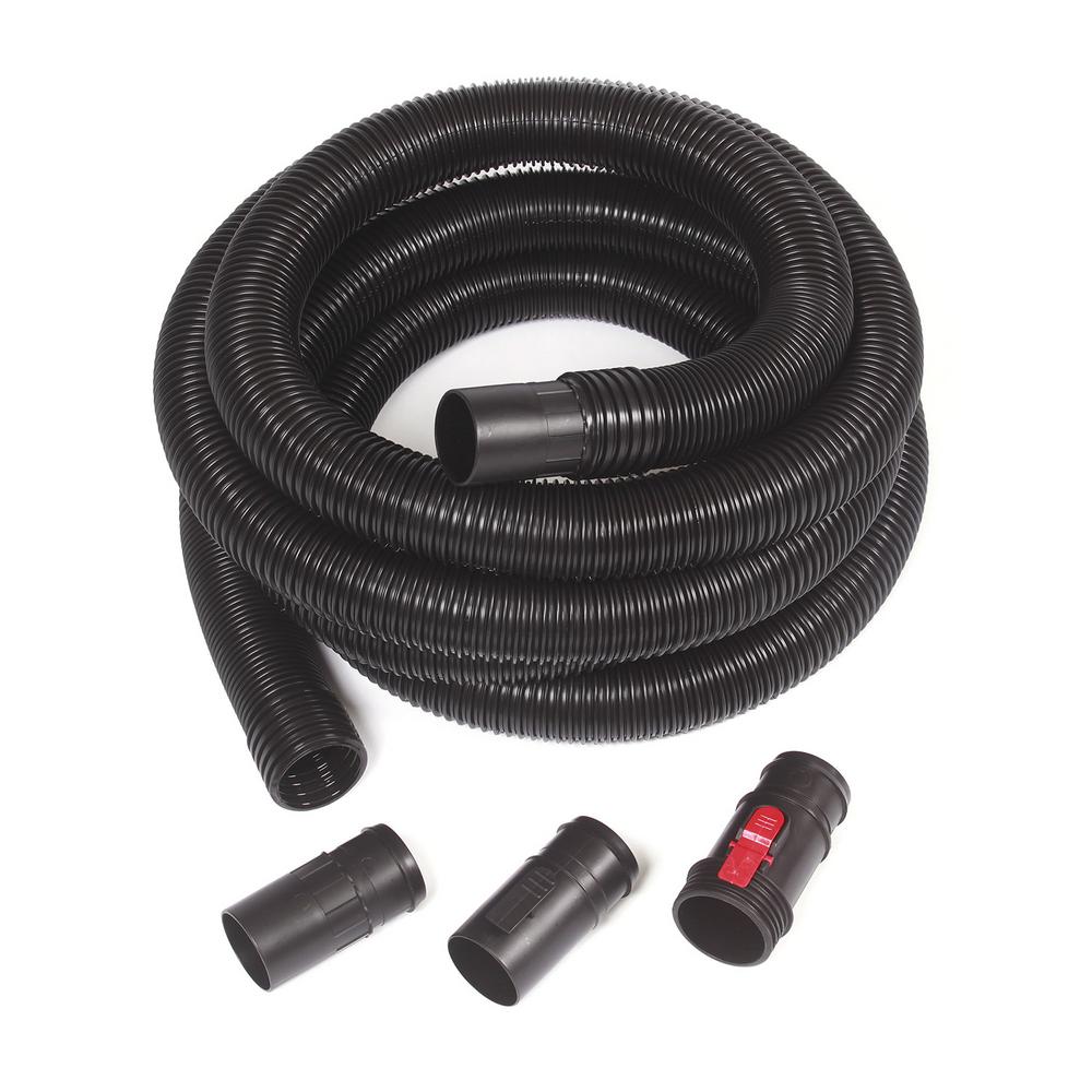 RIDGID 21/2 in. x 20 ft. TugALong Vacuum Hose for RIDGID Wet Dry