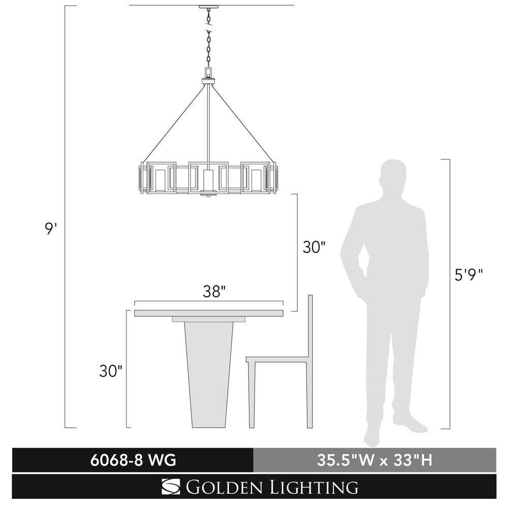 Golden Lighting Marco 8 Light White Gold Chandelier With Clear Glass Shade 6068 Wg The Home Depot - Golden Lighting Marco 8 Light Chandelier Golden Lighting Marco 8 Light White Gold Chandelier With Clear Glass Shade 6068 Wg The Home Depot - Golden Lighting Marco 8 Light Chandelier