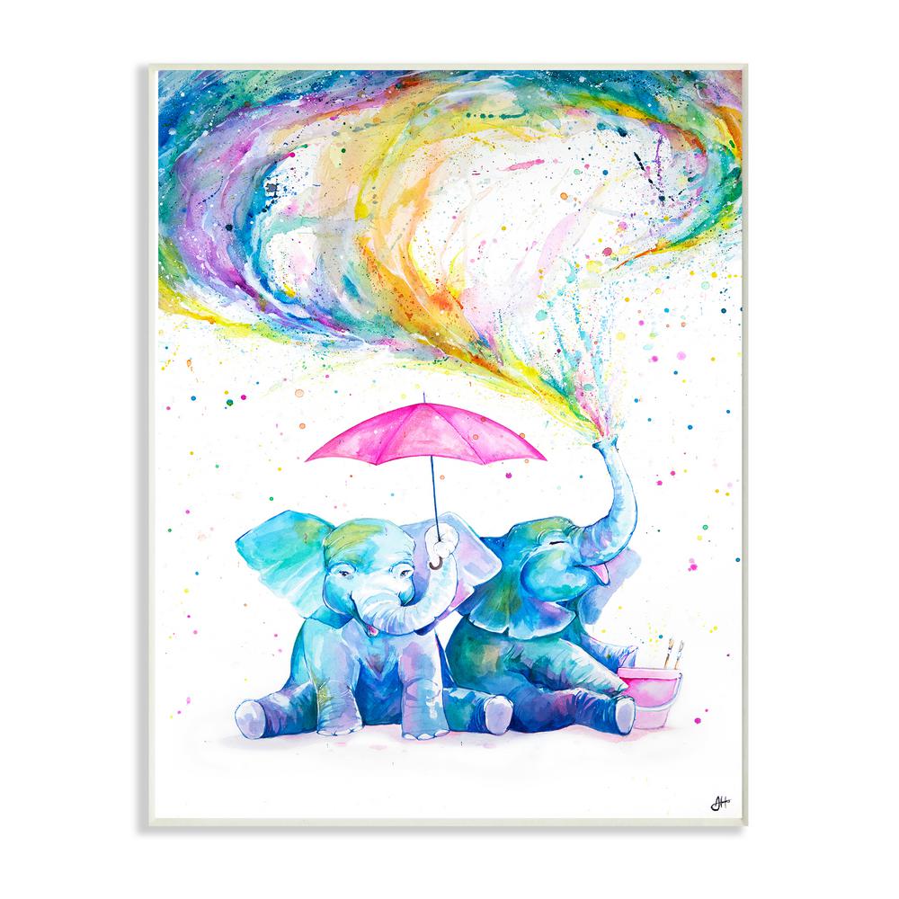 The Stupell Home Decor Collection 10 In X 15 In Rainbow