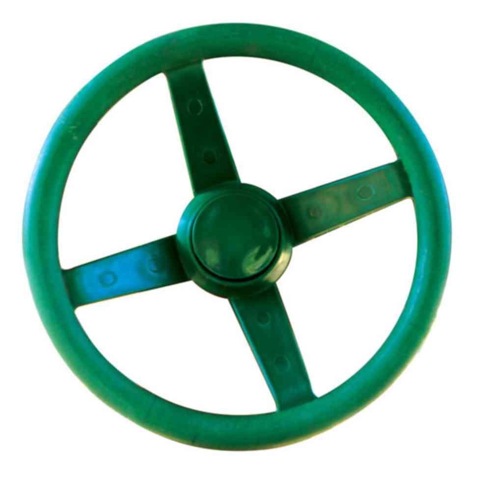 gorilla playsets steering wheel in green 07 0004 g the home depot