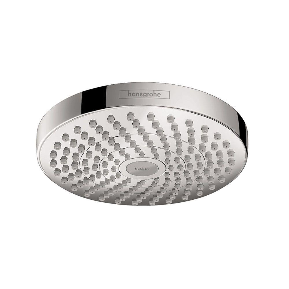 Hansgrohe Croma Select S 180 2 Spray 7 In Fixed Shower Head Croma Select S 180 2 Spray 7 In Fixed Shower Head Chrome
