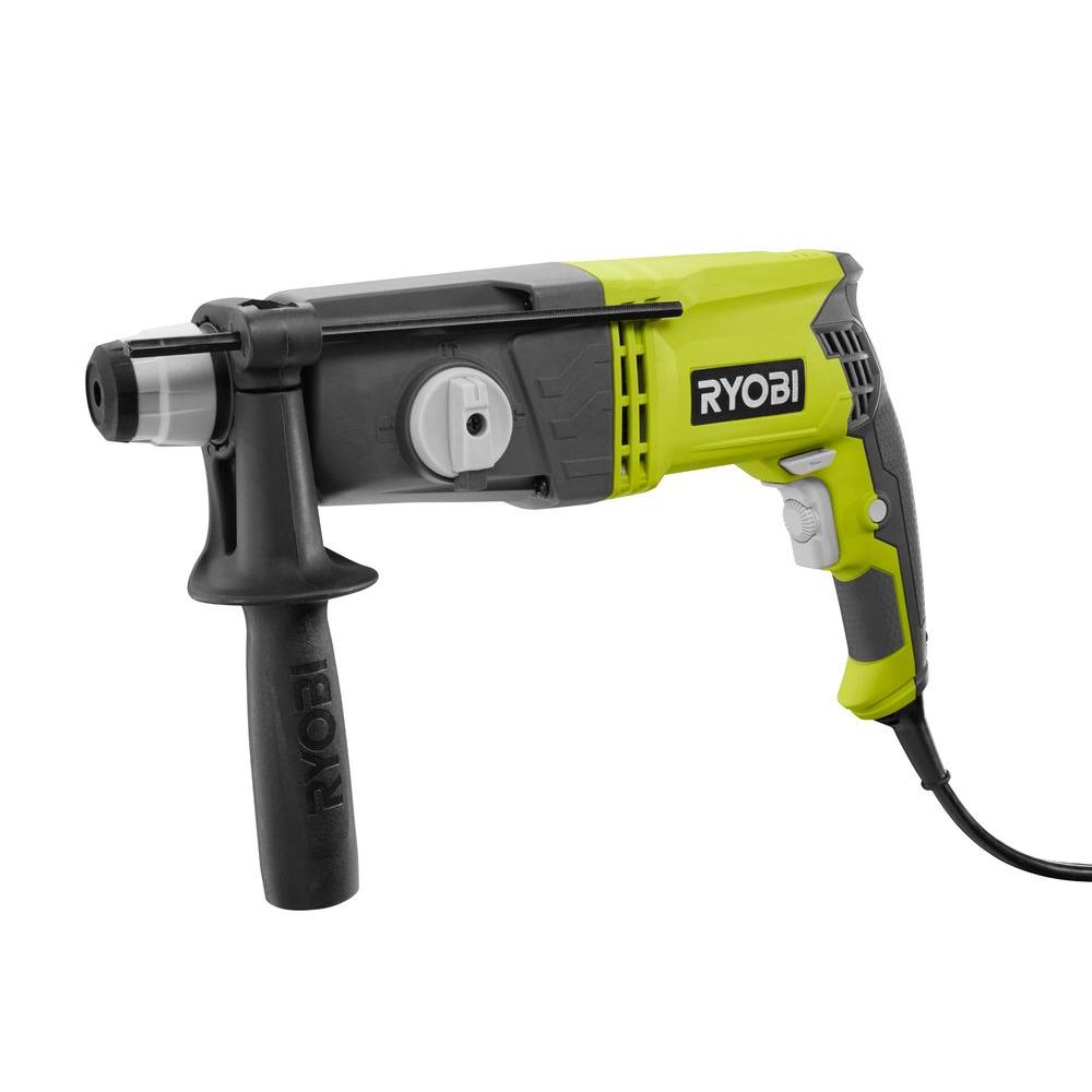 Ryobi 6.2 Amp Corded 1/2 in. Variable Speed Hammer DrillD620H The