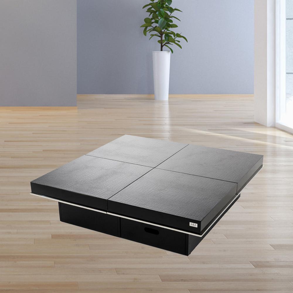 Homeroots Valerie 47 In Black Gloss Coffee Table With Pull Out Squares 284130 The Home Depot - Gloss Coffee Table Black Homeroots Valerie 47 In Black Gloss Coffee Table With Pull Out Squares 284130 The Home Depot - Gloss Coffee Table Black