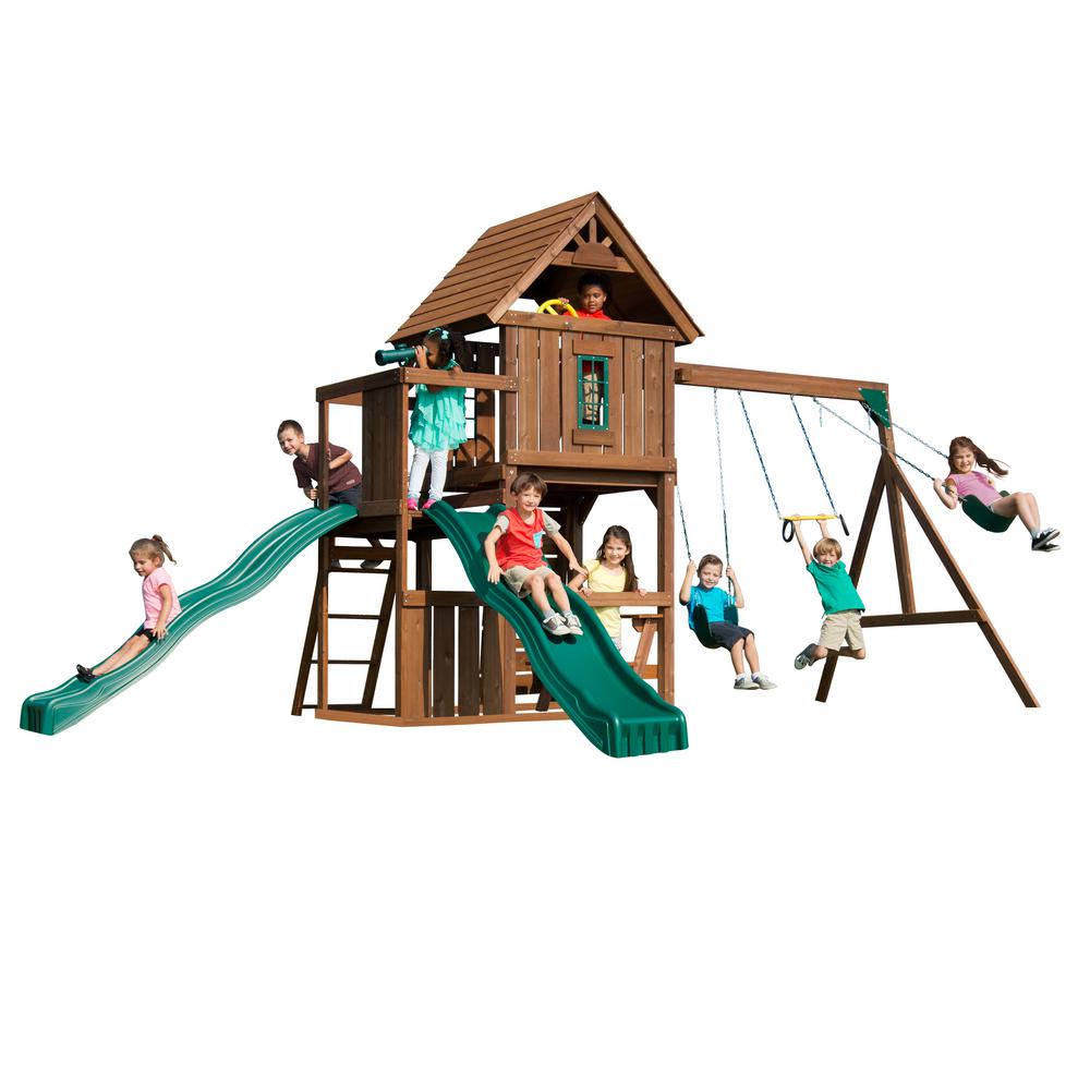 swing and slide playsets