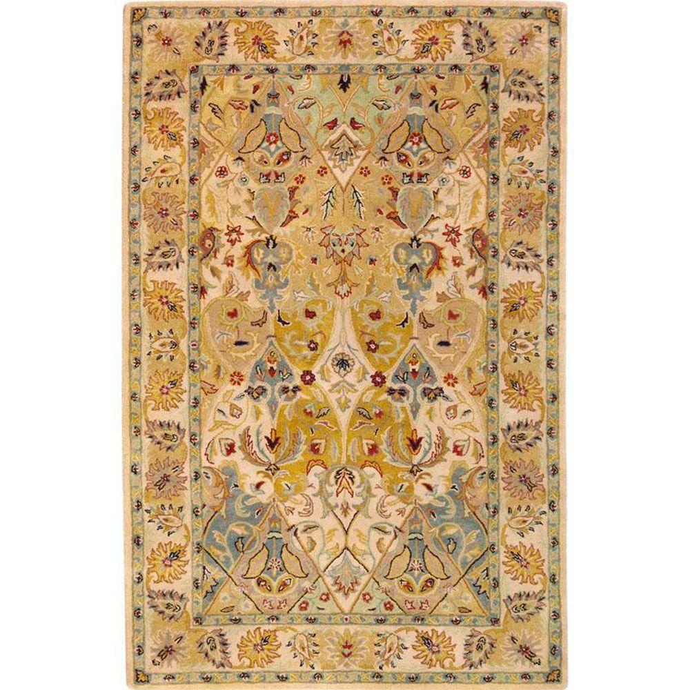 Oriental Area Rugs The Home Depot Rhodes Ivory 9 Ft X 13 Area Rug