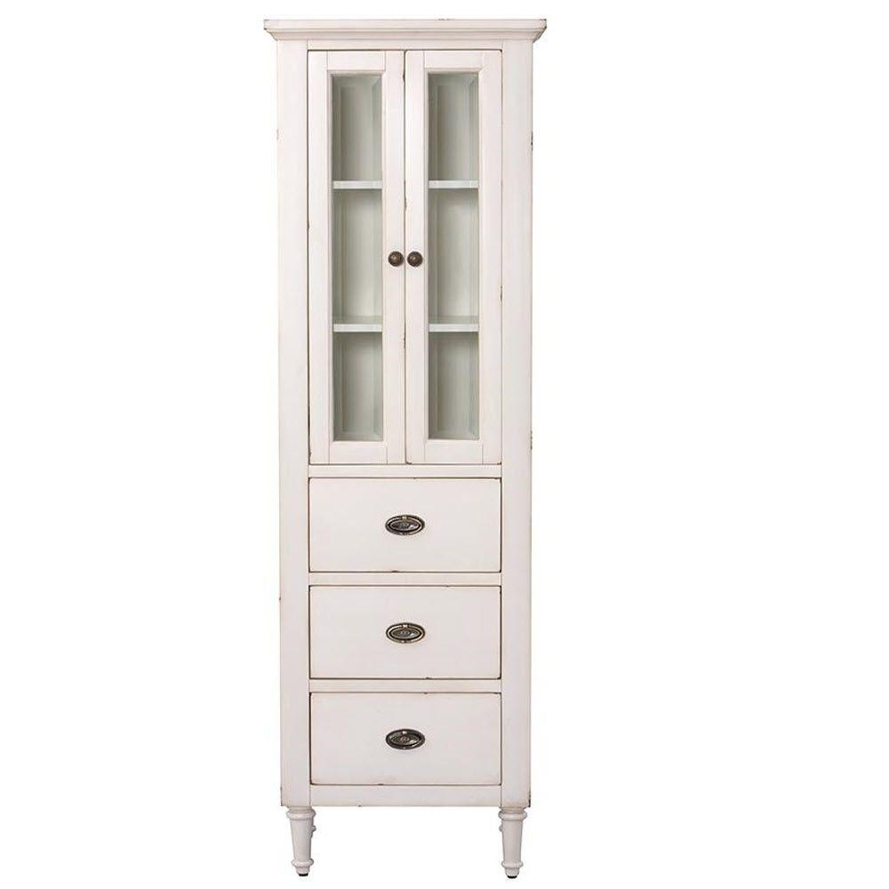 Weathered White Home Decorators Collection Linen Cabinets 2689200410 64 1000 