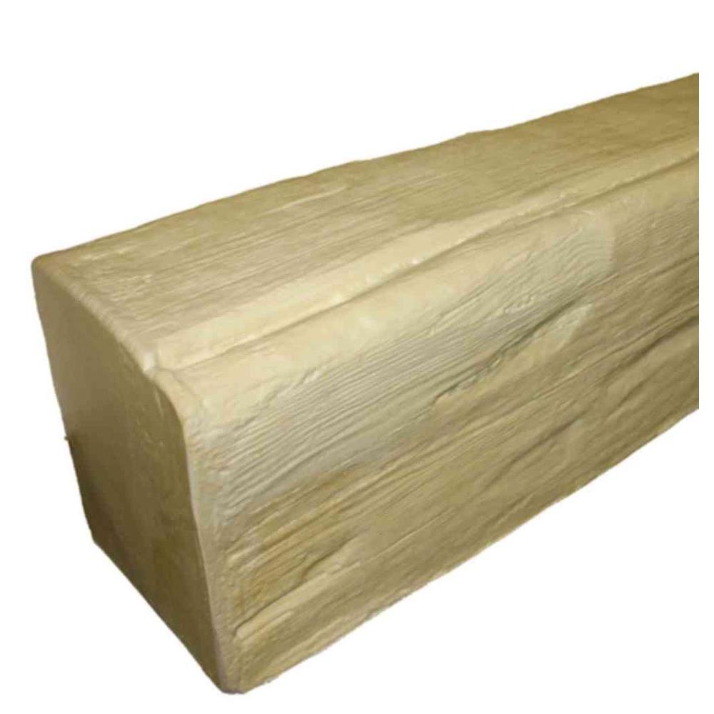 American Pro Decor 5 in. x 5 in. x 13 ft. Hand Hewn Faux Wood Beam