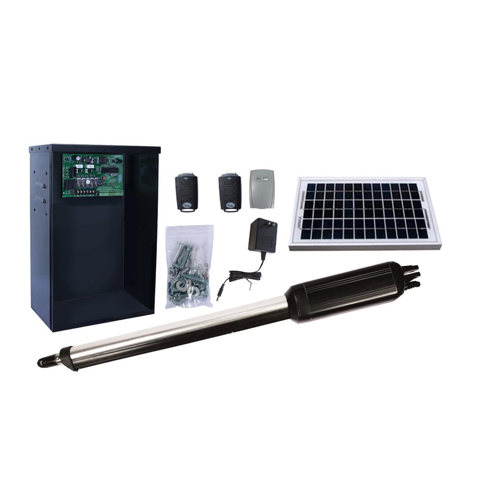 Estate Swing Single Swing Automatic Gate Opener Kit with 5Watt Solar