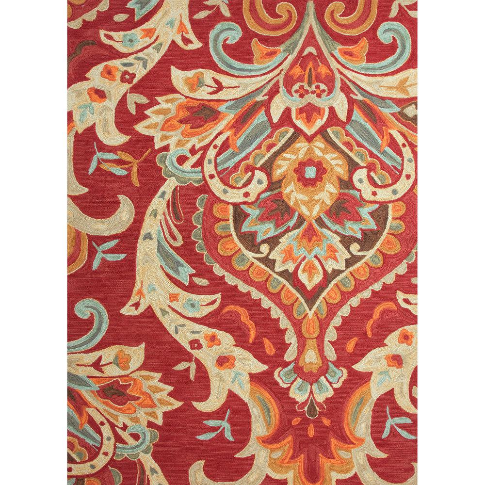 Jaipur Living Hand Tufted Poly Baked Apple 5 Ft X 8 Paisley Jaipur Living Hand Tufted Poly Baked Apple 5 Ft X 8 Paisley