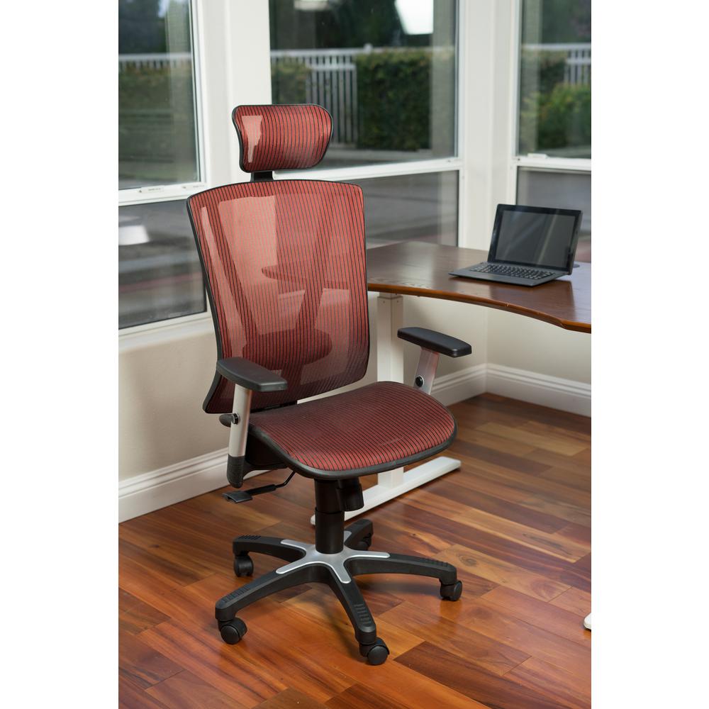 Canary Red Mesh Office Chair-MSH112RD - The Home Depot