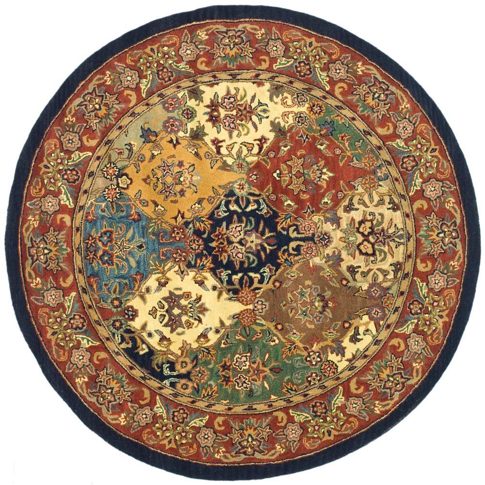 Safavieh Heritage Multi Burdy 10 Ft X Round Area Rug