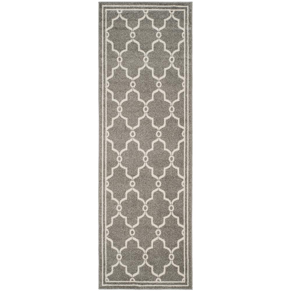 Safavieh Amherst Dark Gray Beige 2 Ft X 11 Indoor Outdoor Safavieh Amherst Dark Gray Beige 2 Ft X 11 Indoor Outdoor