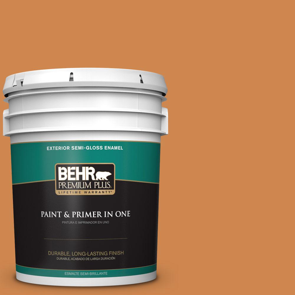 BEHR MARQUEE 5gal. PPU416 Kenya SemiGloss Enamel Exterior Paint545405 The Home Depot