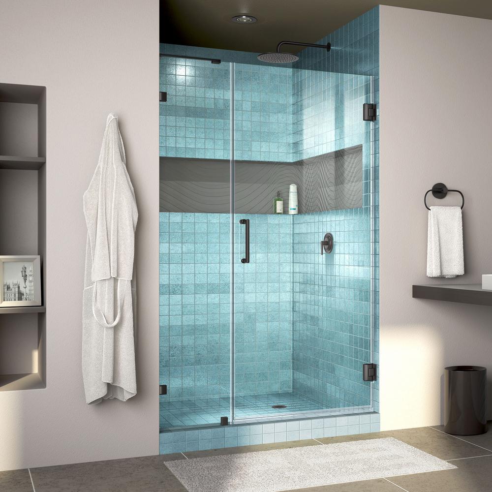 DreamLine Unidoor Toulon 58-58 1/2 In. W X 72 In. H Frameless Hinged ...