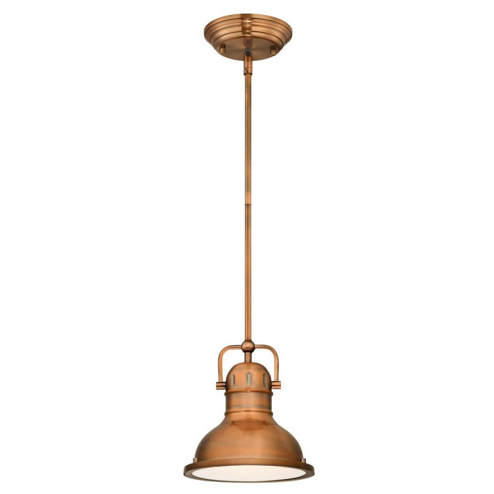 Westinghouse Boswell 1 Light Washed Copper Pendant With Led Bulb - Westinghouse Pendant Light Replacement Shades Westinghouse Boswell 1 Light Washed Copper Pendant With Led Bulb - Westinghouse Pendant Light Replacement Shades